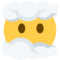 Face in Clouds emoji on Twitter